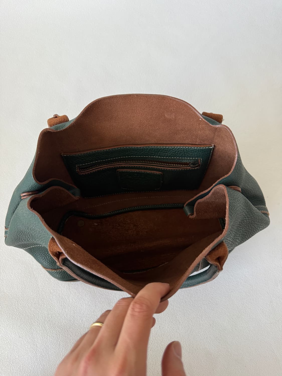 제이 크루(J.CREW) 레더 토트백 상품이미지5