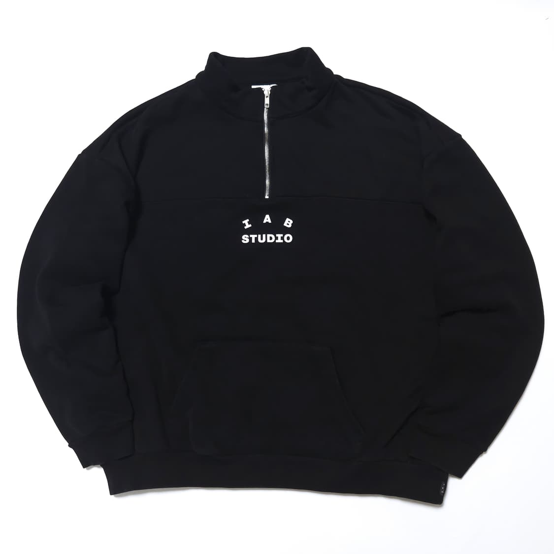 아이앱 스튜디오 기모 반집업 스웻셔츠 맨투맨 상품이미지1