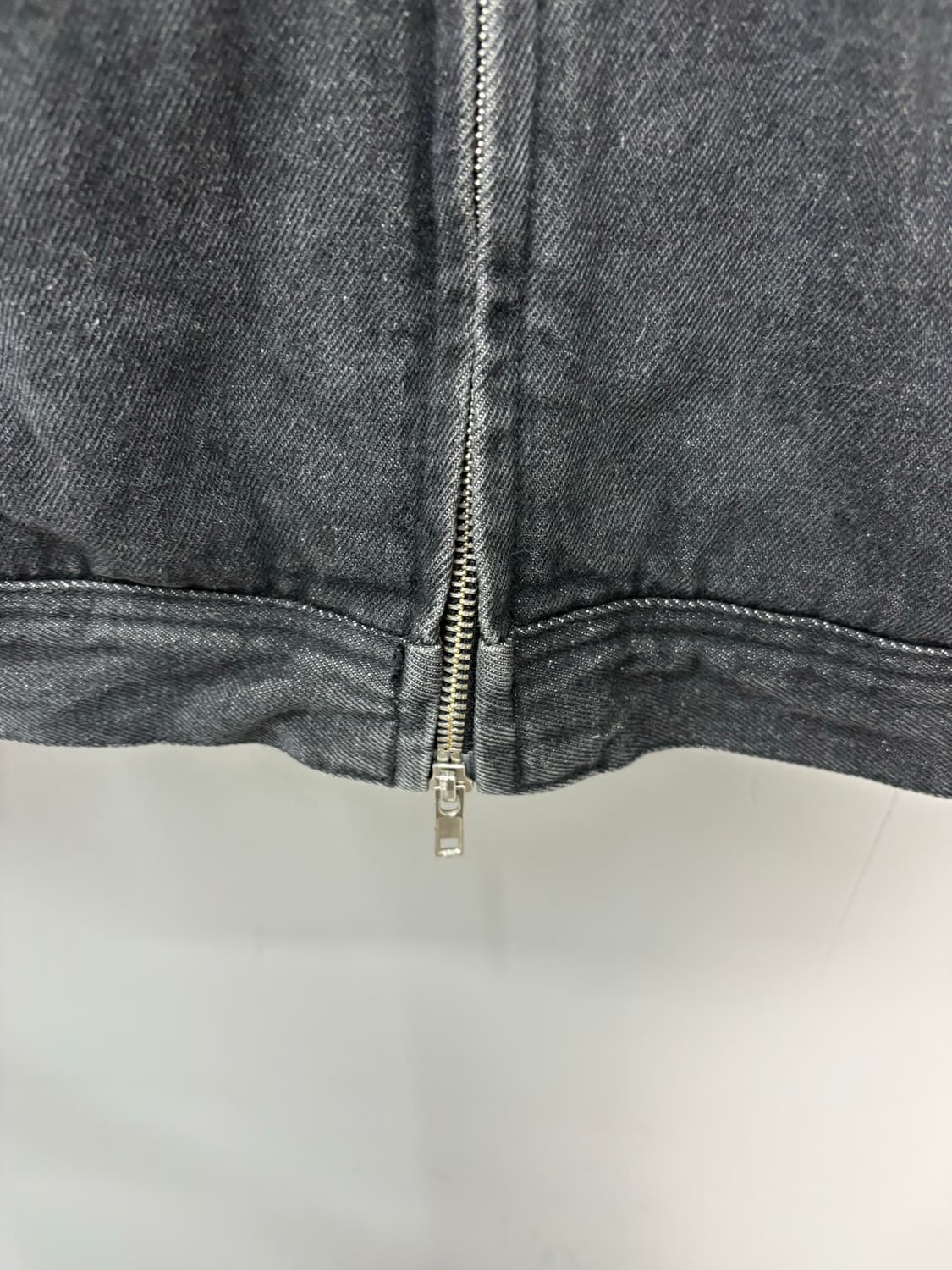 바스틱 데님 블루종 블랙 자켓 A3499 상품이미지4