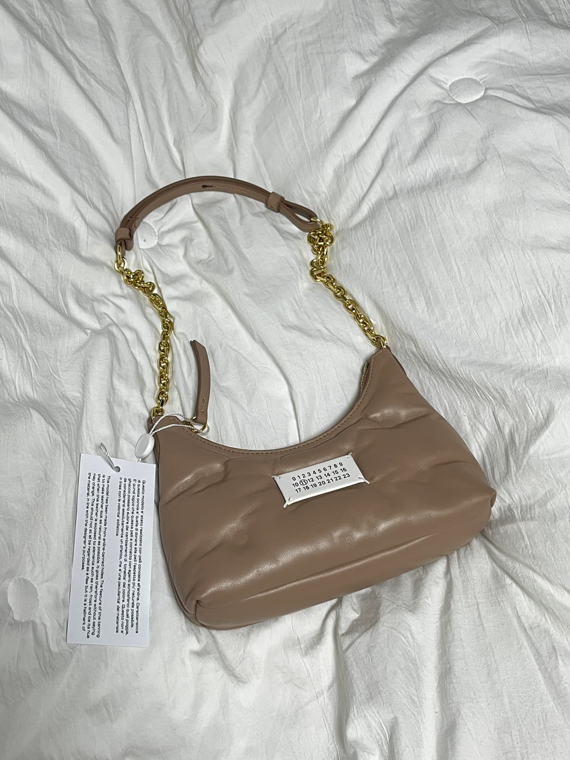 새상품) 메종 마르지엘라 글램슬램 마이크로 호보백 상품이미지3