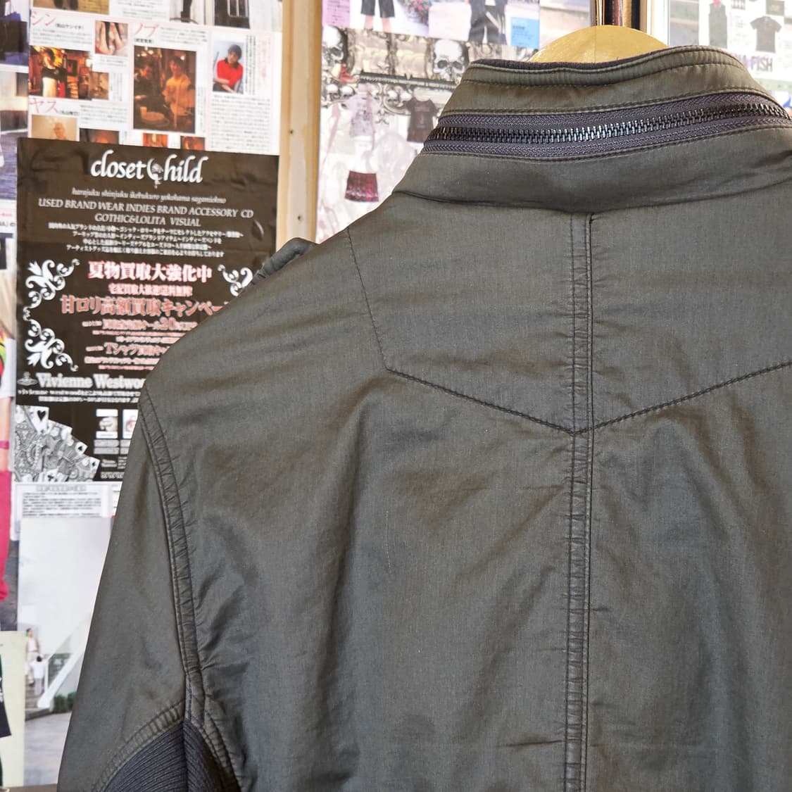 빈티지 카키 멀티포켓 밀리터리 필드 자켓 상품이미지7