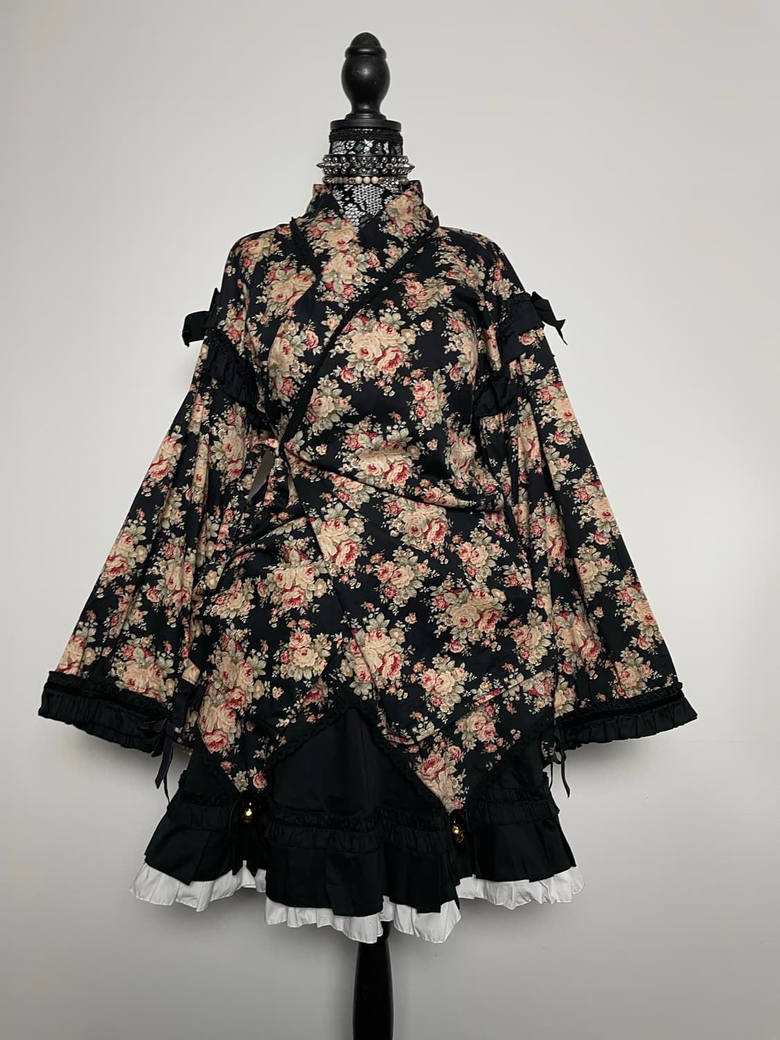 BODYLINE 바디라인 플라워 패턴 유카타 세트 상품이미지2