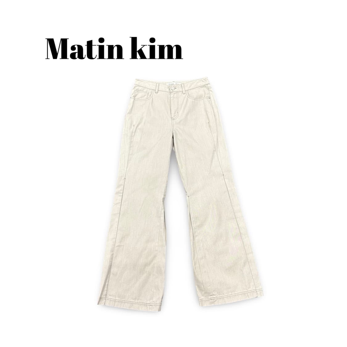 (S)마뗑킴부츠컷데님 상품이미지1