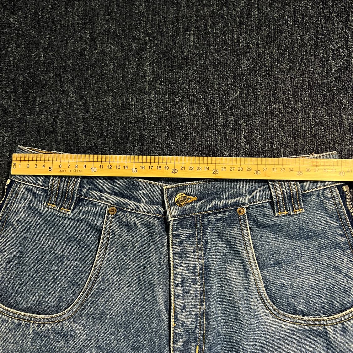 빈티지 90s SARALI 데님 팬츠 상품이미지8