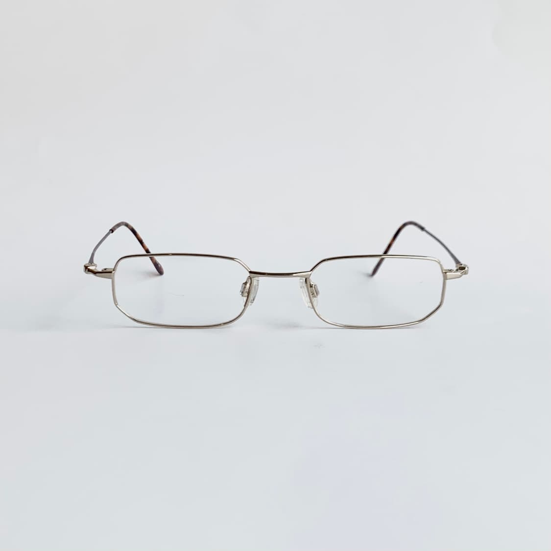 [픽키-717] 데드스탁 슬림 골드 스퀘어 초경량 빈티지안경 상품이미지5