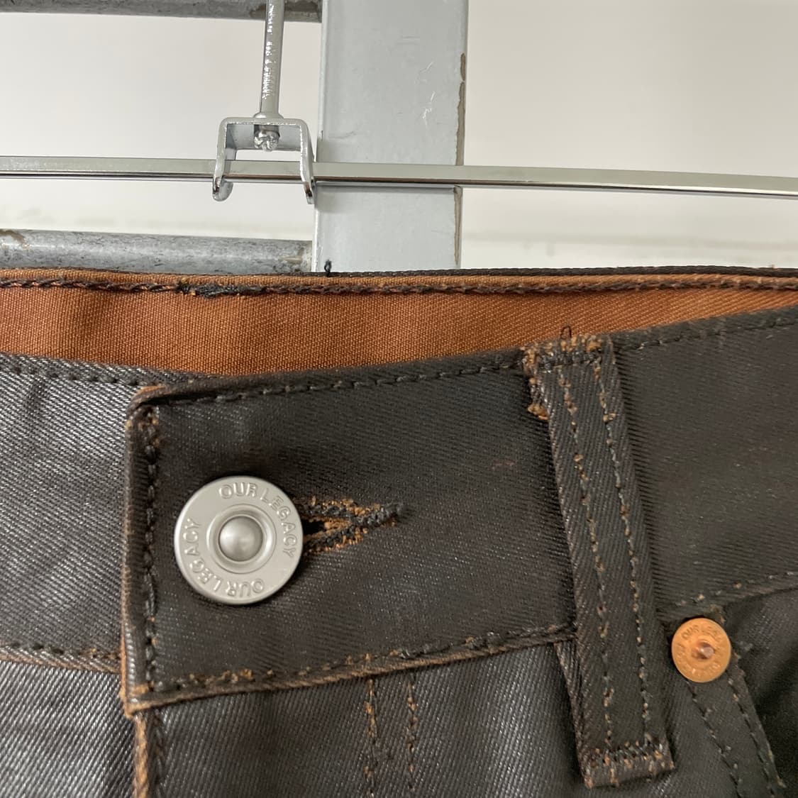 아워레가시 포멀 라이드컷 머드 다이드 팬츠 31 상품이미지4