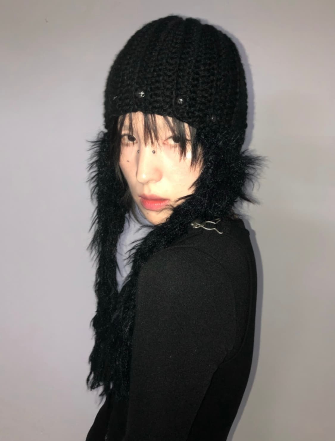 Begbegbeg 백백백 플러피 이어 비니 상품이미지2