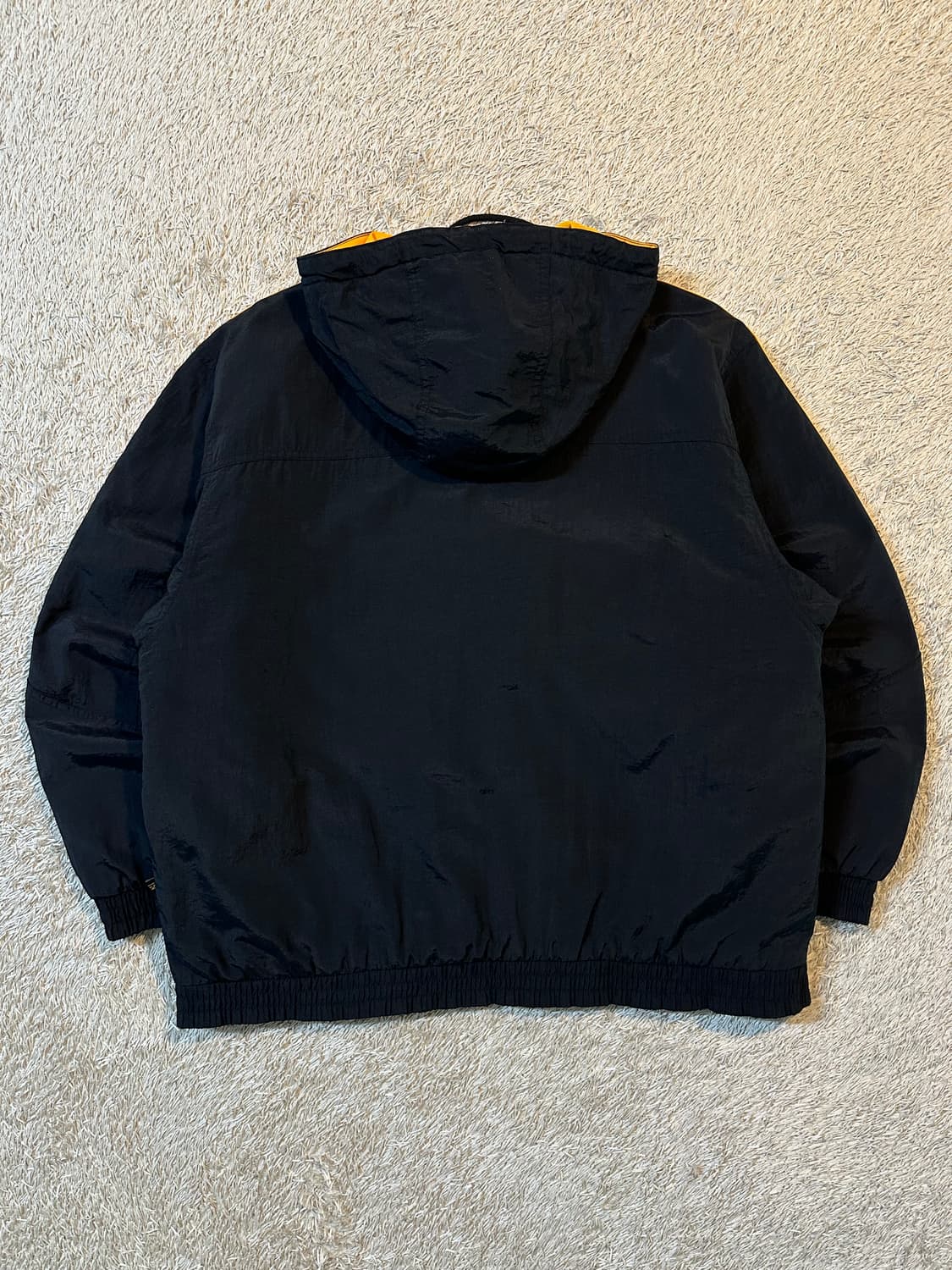 90's 아디다스 올드스쿨 검노 퀼팅 누빔 후드 점퍼 자켓 상품이미지4