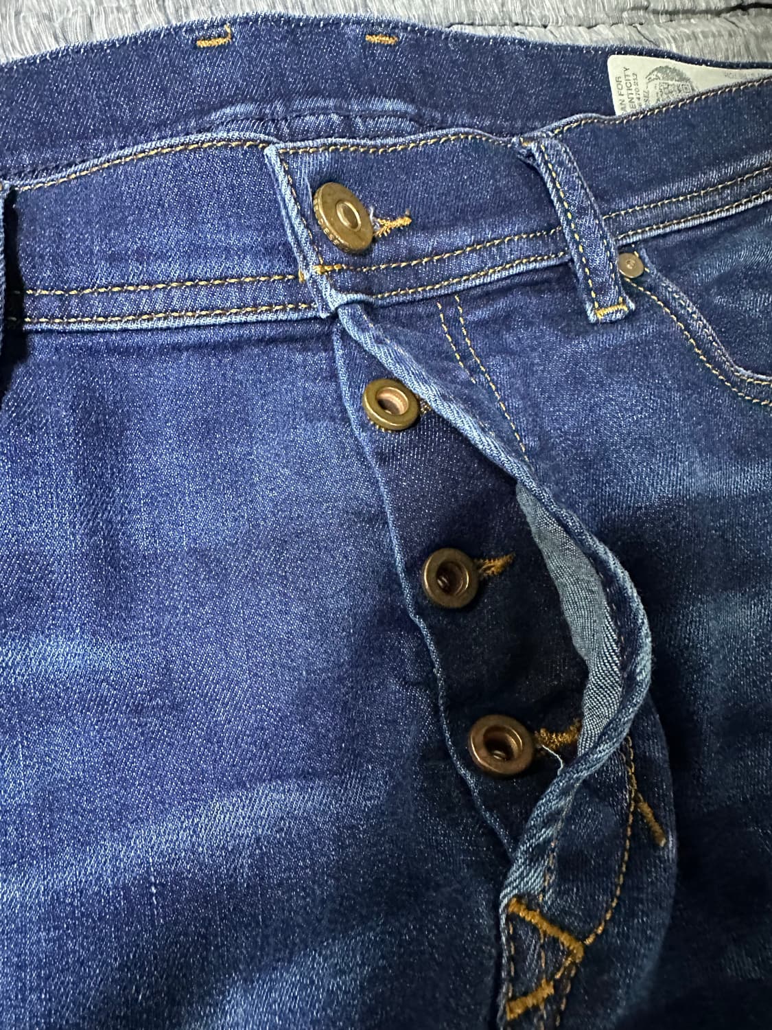 디젤 TEPPHAR 슬림 캐롯 핏 청바지 상품이미지6