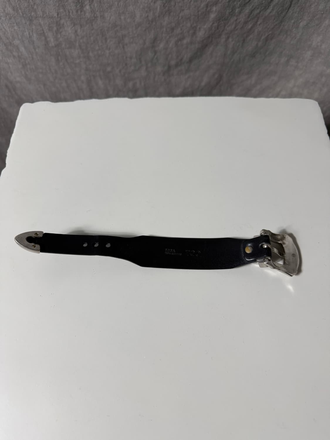 TOGA Leather Western Buckle Bracelet   상품이미지3