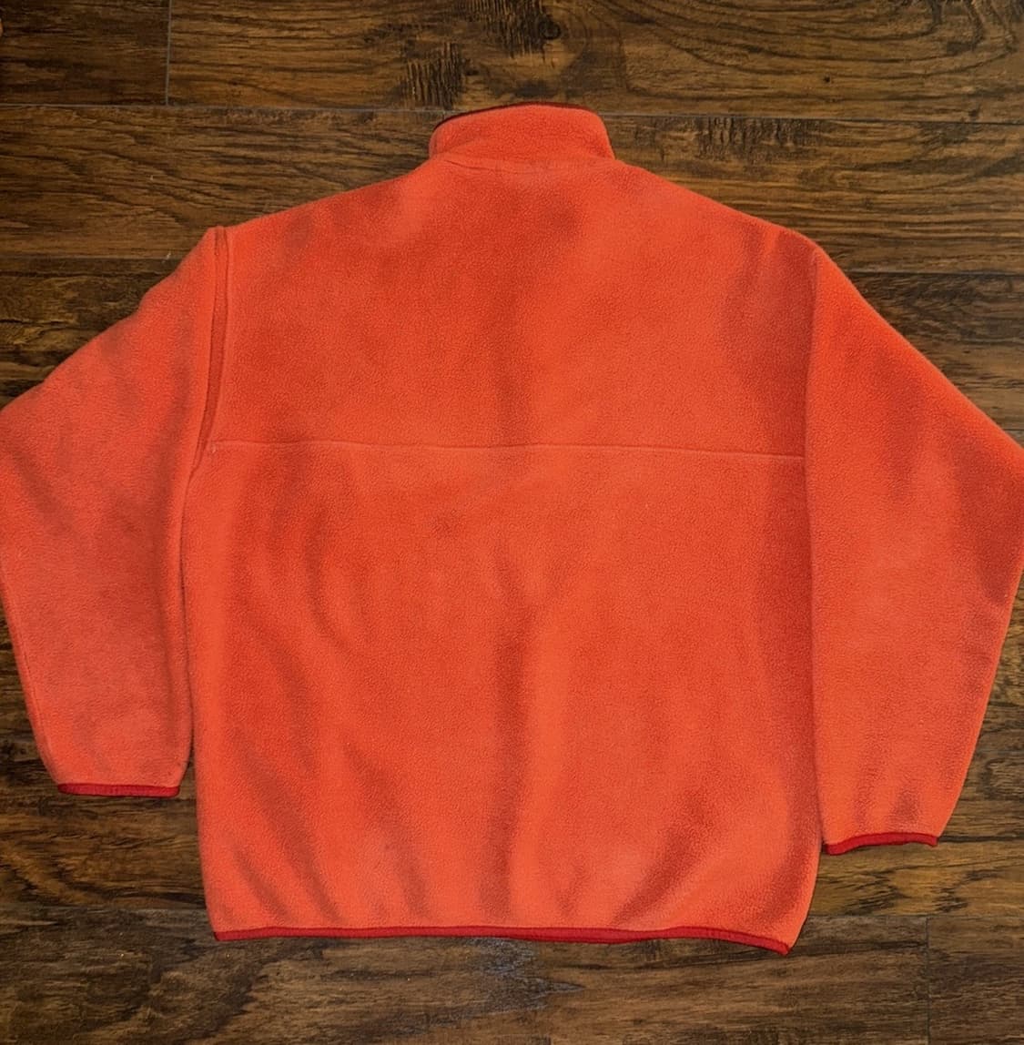 11FW 파타고니아 신칠라 스냅-T 플리스 오렌지 레드 상품이미지2