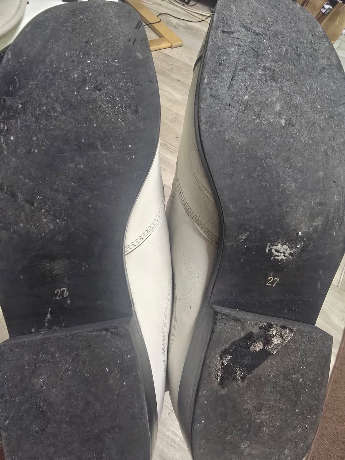 꼼데가르송 옴므플러스 12SS 스퀘어토 더비 27사이즈 상품이미지6