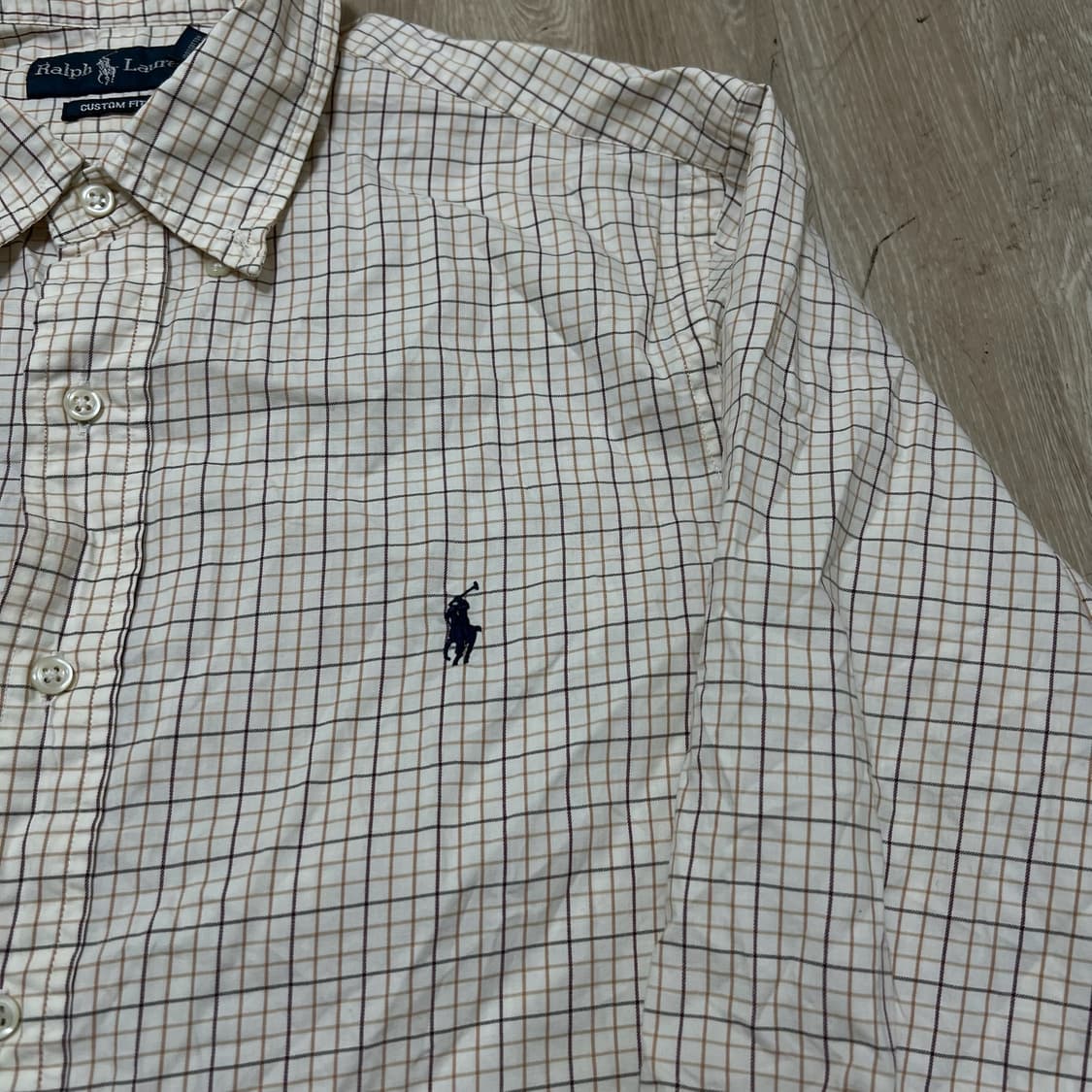폴로 랄프로렌 버튼다운 체크셔츠 XL/105  상품이미지3