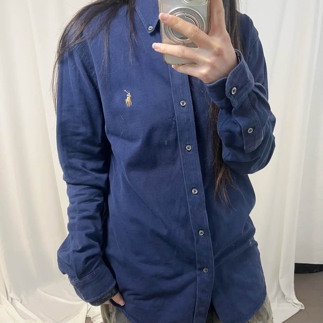 Polo Ralph Lauren Navy Shirt 상품이미지3