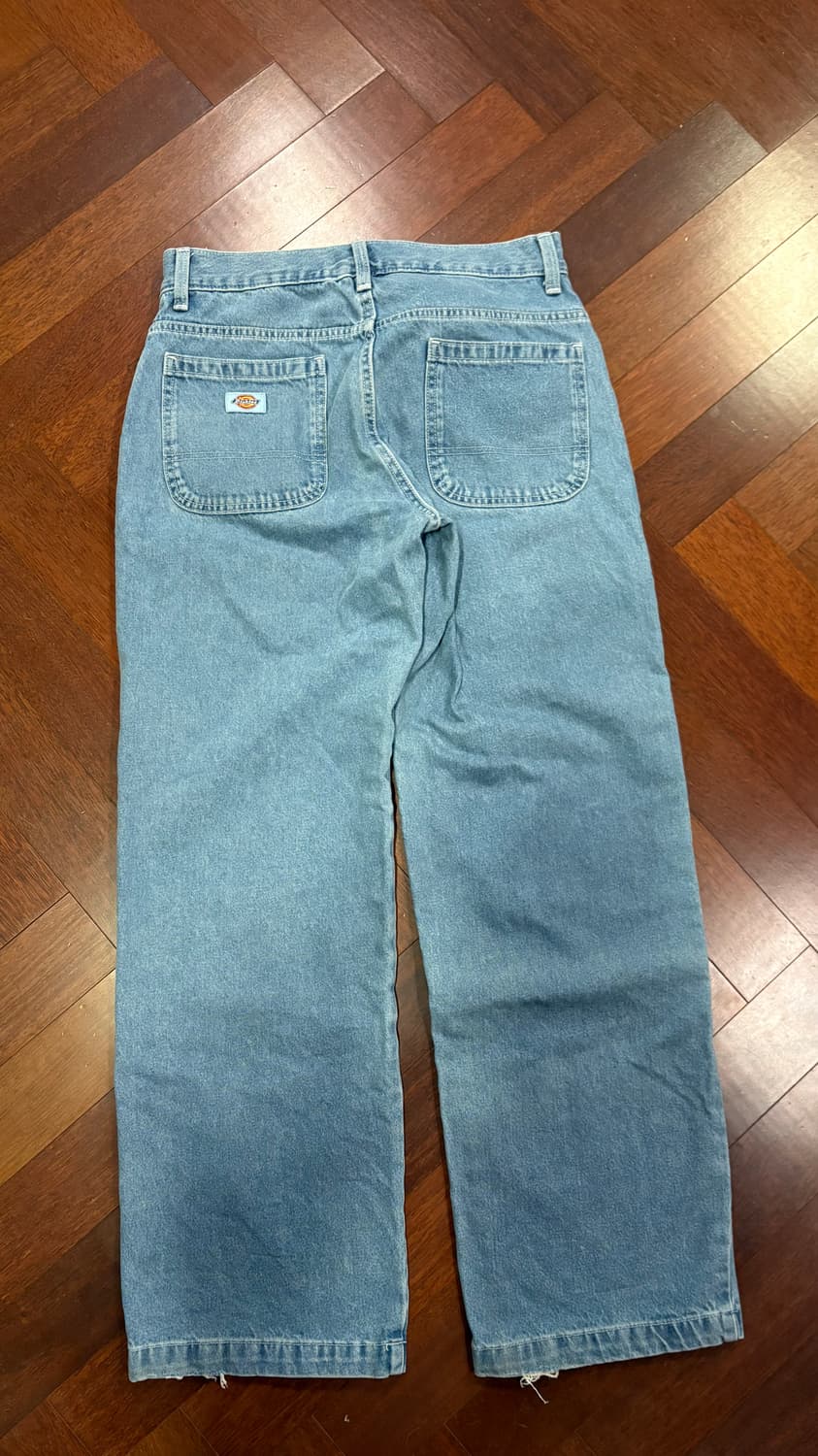 더블니 85283 루즈핏 데님팬츠 Light Denim 30 상품이미지3