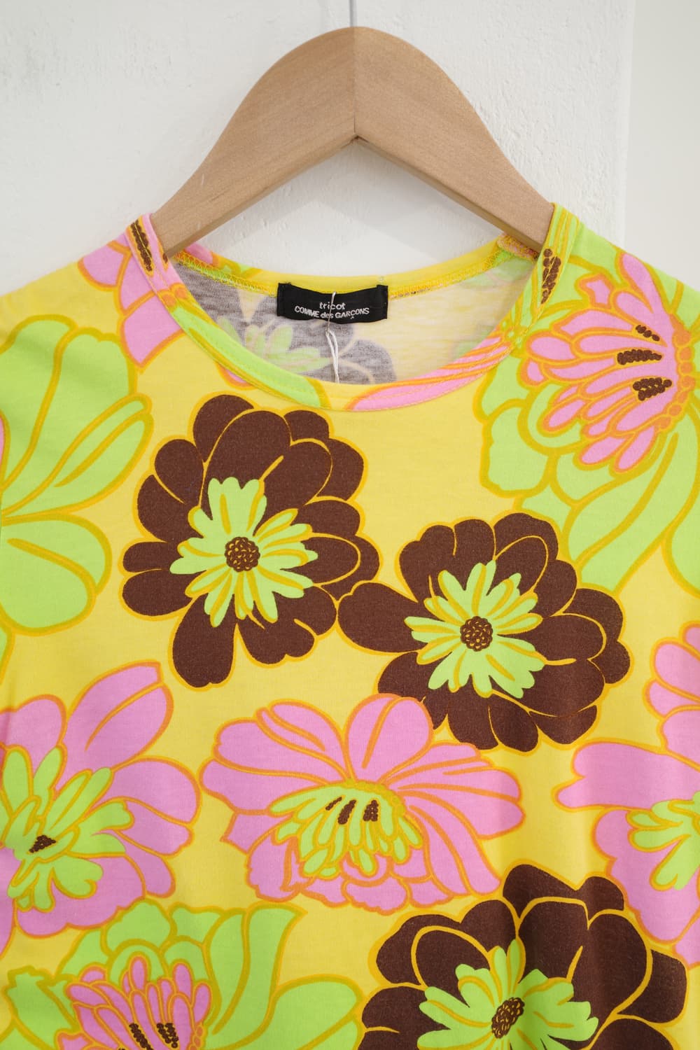 Comme des Garcons Yellow Flower T-Shirt 상품이미지8
