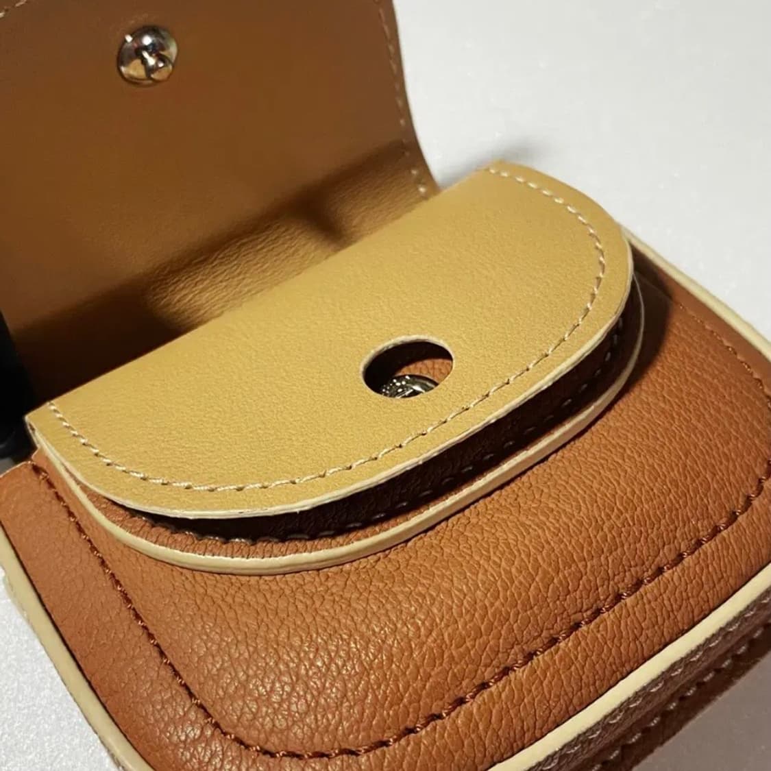 [정품] FFROI 프루아 폴 카드홀더 꼬냑 컴팩트 카드지갑 상품이미지5