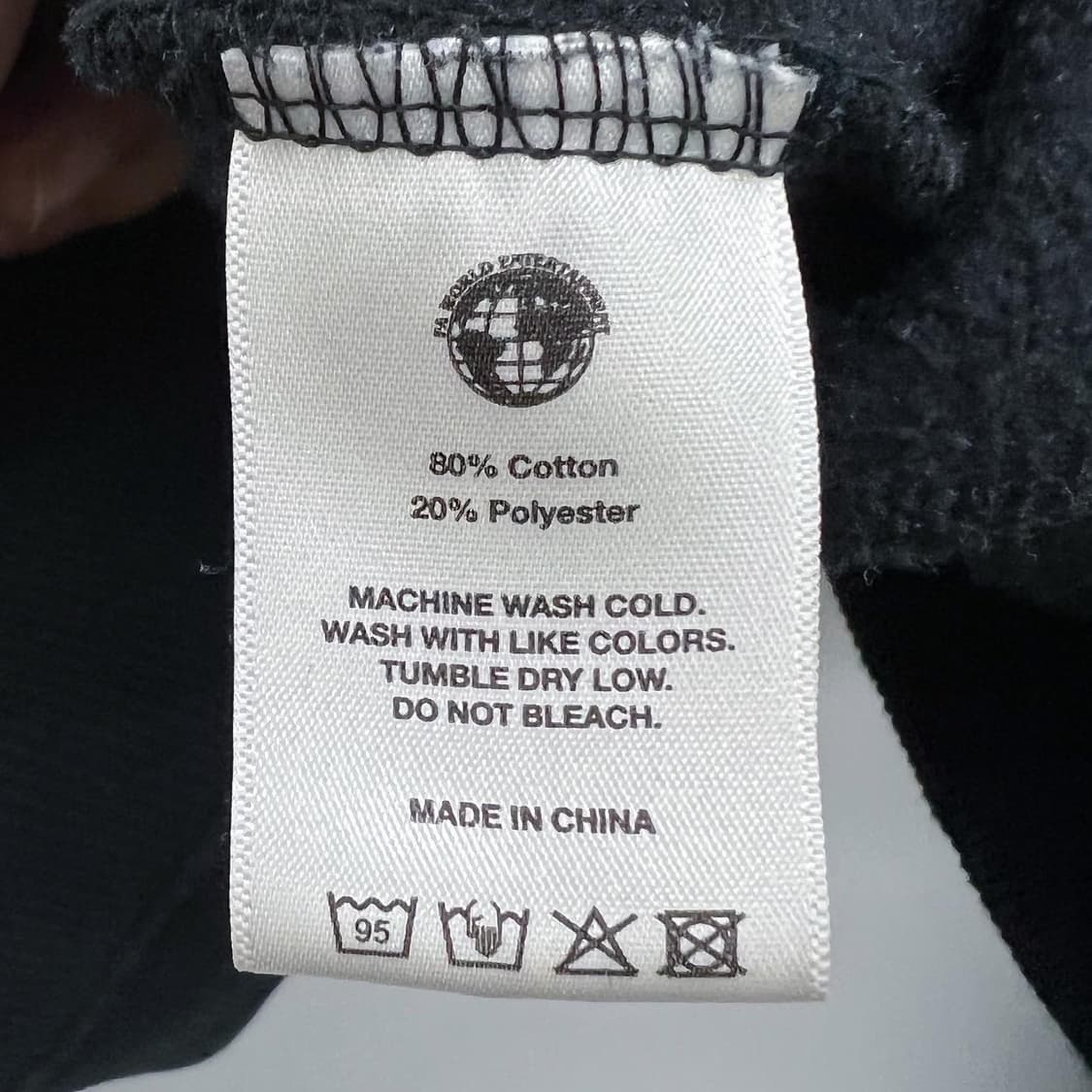 퍼킹 어썸 언데드구울 블랙 헤비스웻 후디 상품이미지6