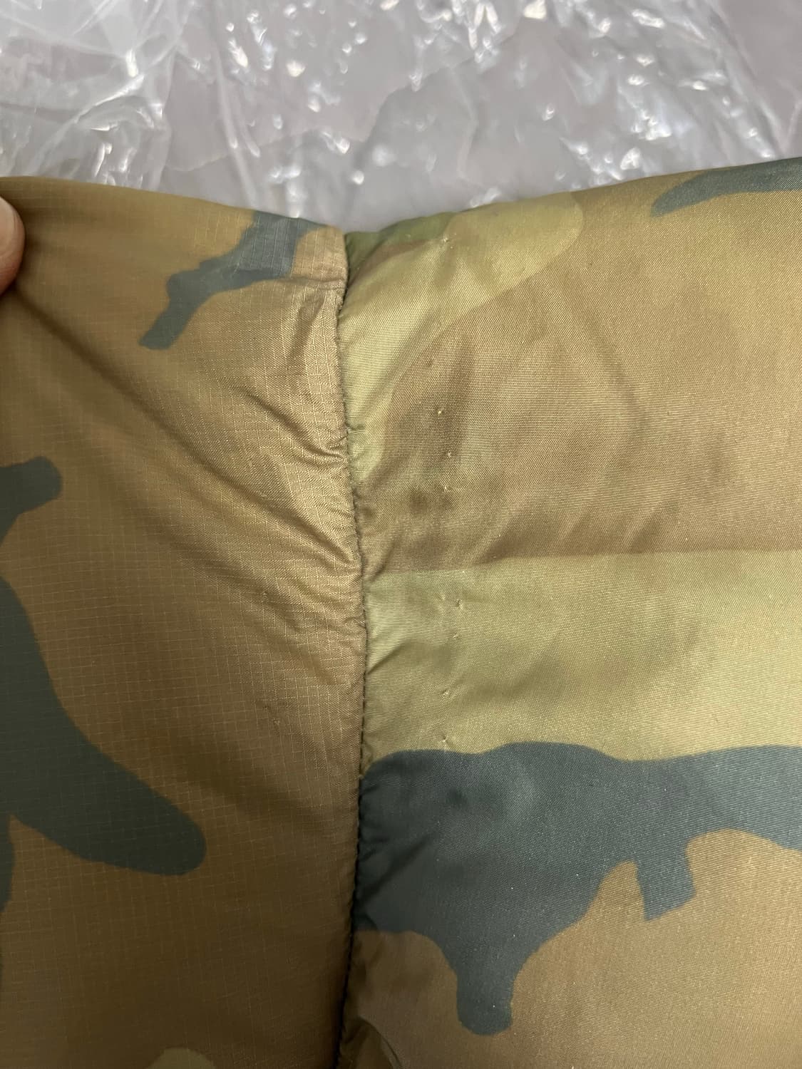 노스페이스 카모눕시 센터로고 우먼스M사이즈 남성S(설명참조) 상품이미지7