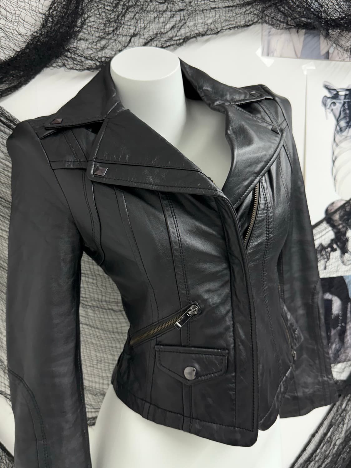 Leather jacket (양가죽)  상품이미지2