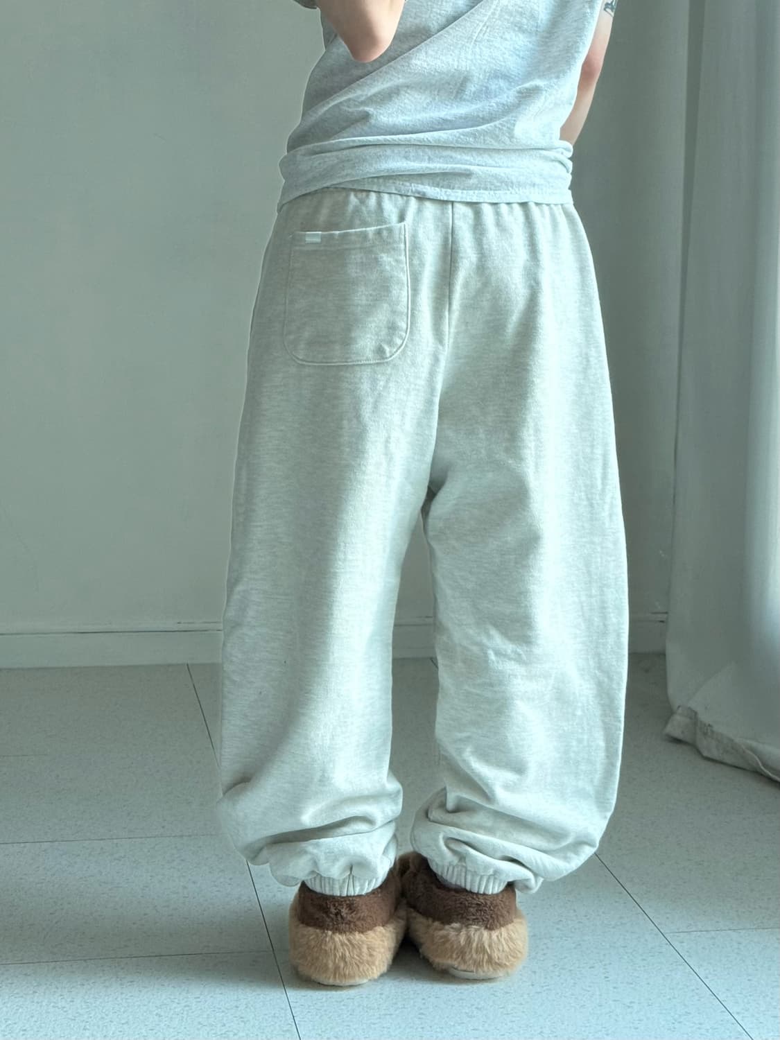 노매뉴얼 멜란지 조거팬츠 상품이미지4