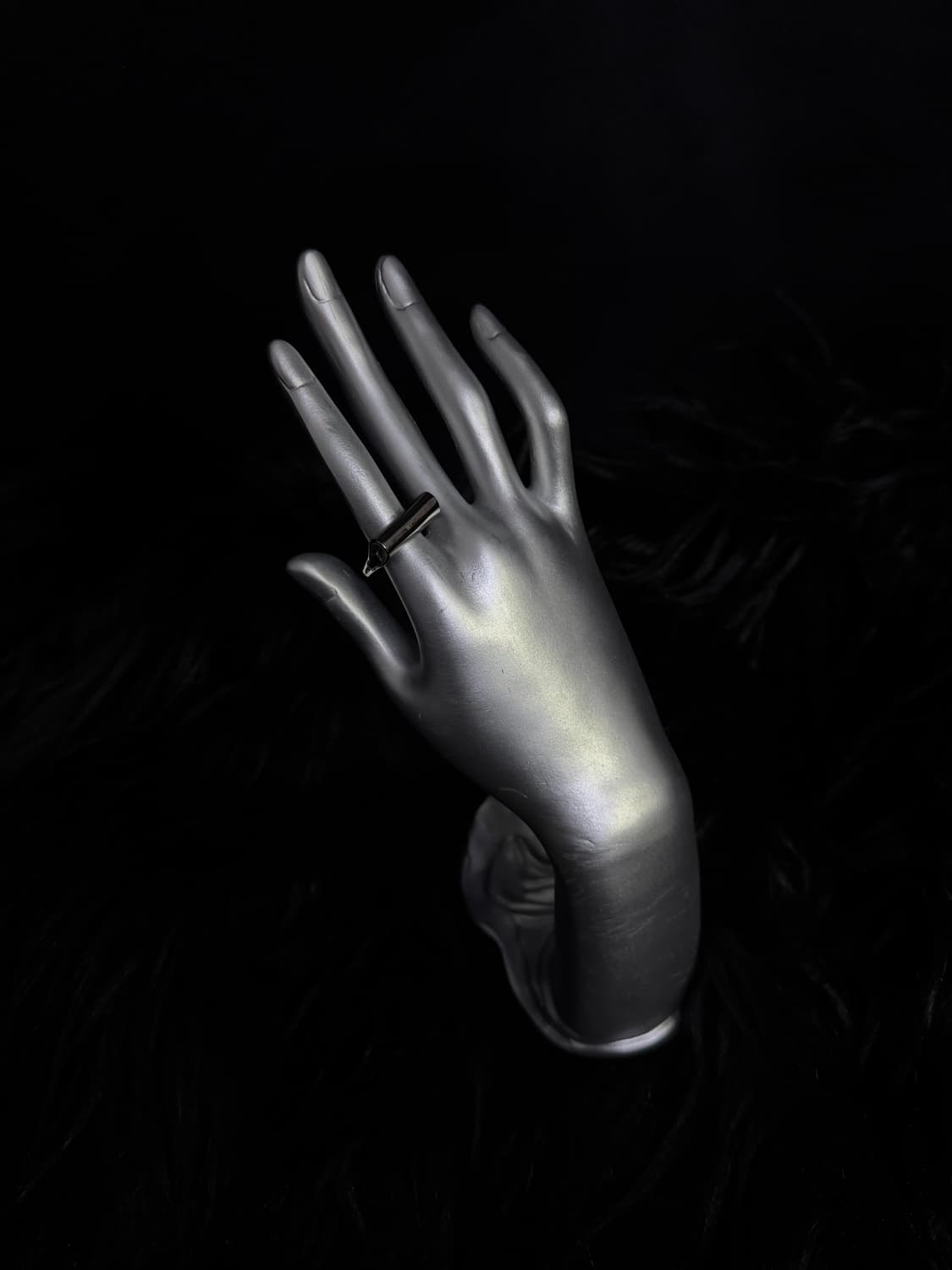 black silver ring 상품이미지1