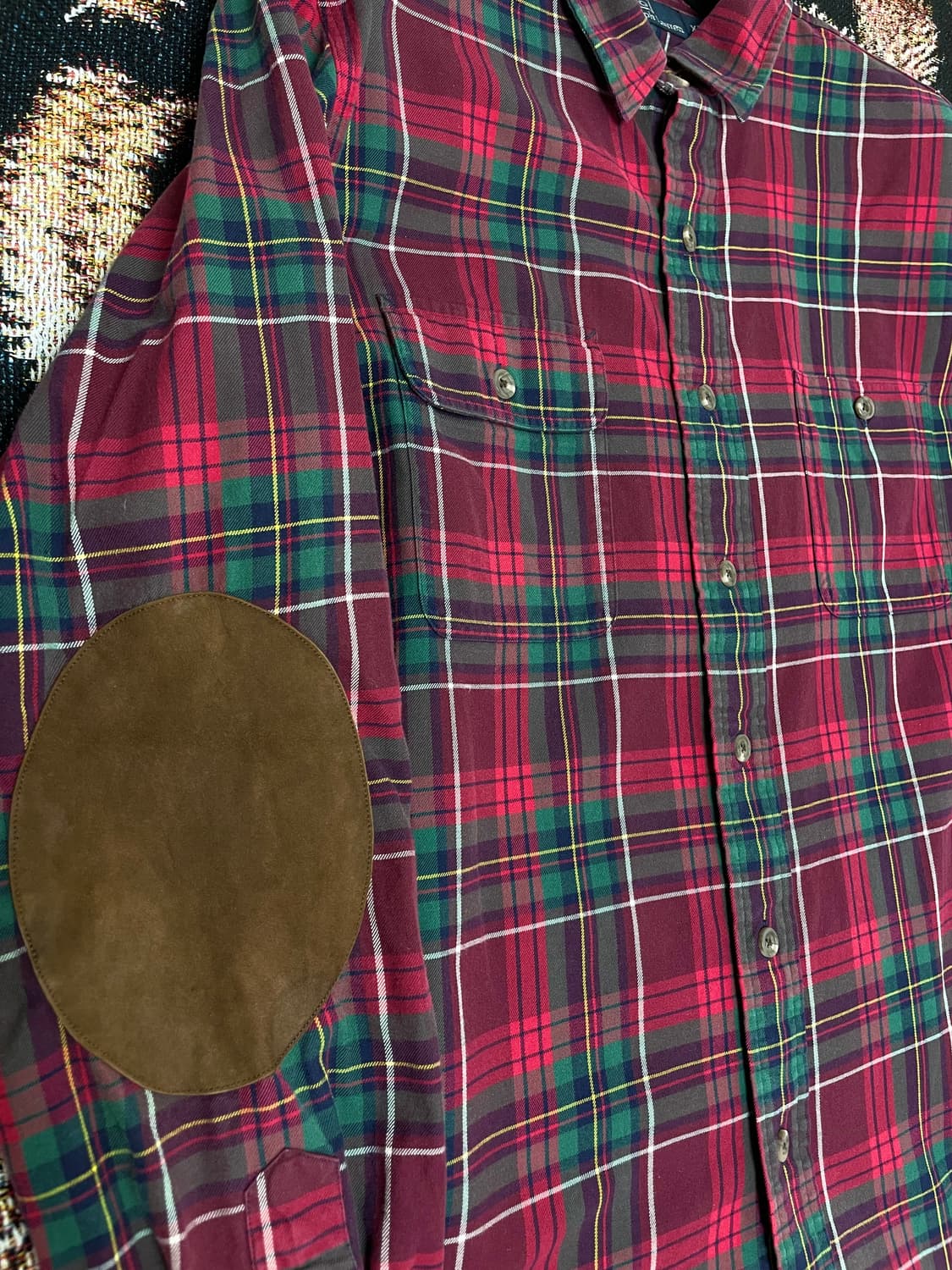 (XL) 폴로 랄프로렌 투포켓 체크셔츠 100-103 상품이미지3