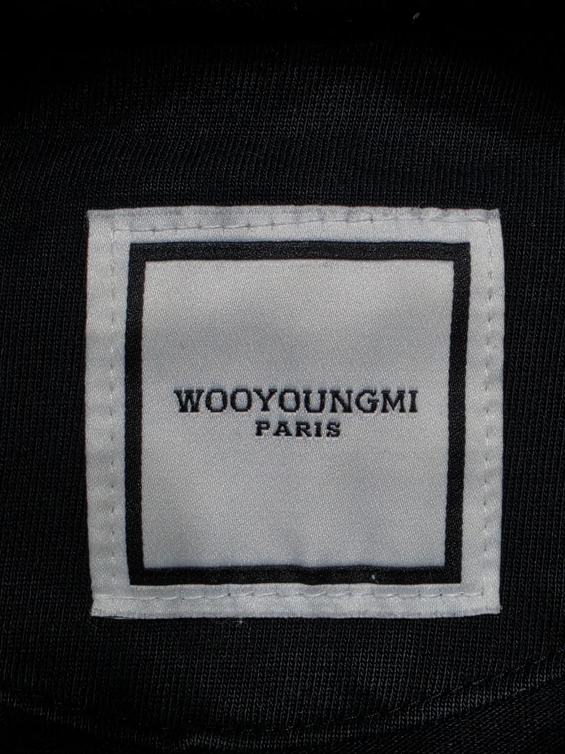 우영미 백로고 플라워 프린팅 반팔티 110 상품이미지9