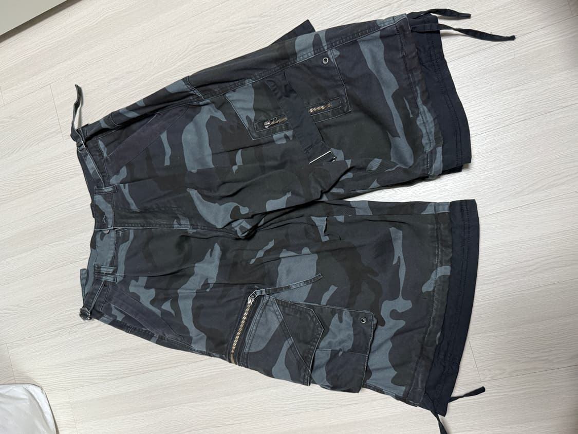 LAYERED CARGO BERMUDA SHORTS 2.0 (CAMO) 상품이미지5