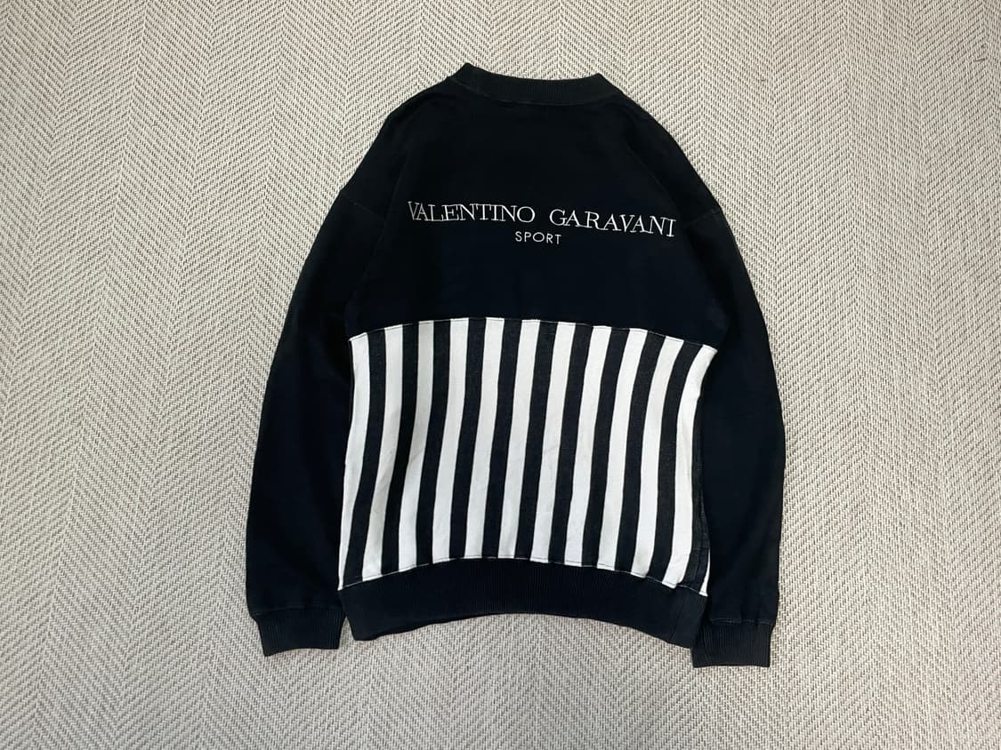 발렌티노 가라바니 스포츠 패널 스웻셔츠 상품이미지8