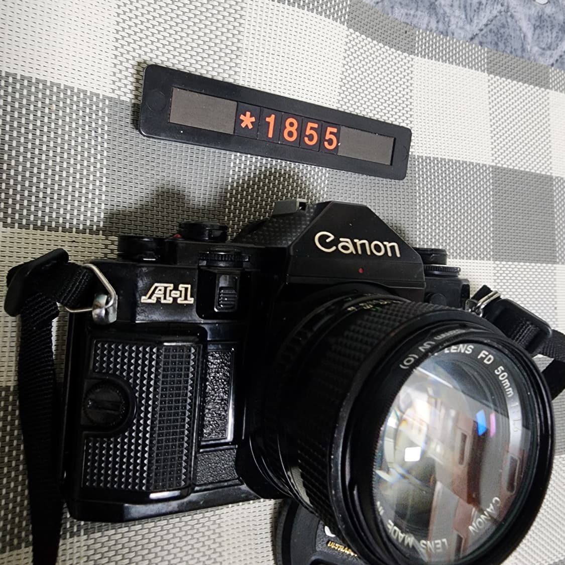 캐논 A-1 필름카메라 블랙바디 1.4렌즈 상품이미지2