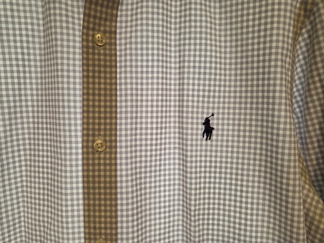 폴로랄프로렌 깅엄패턴셔츠 상품이미지3