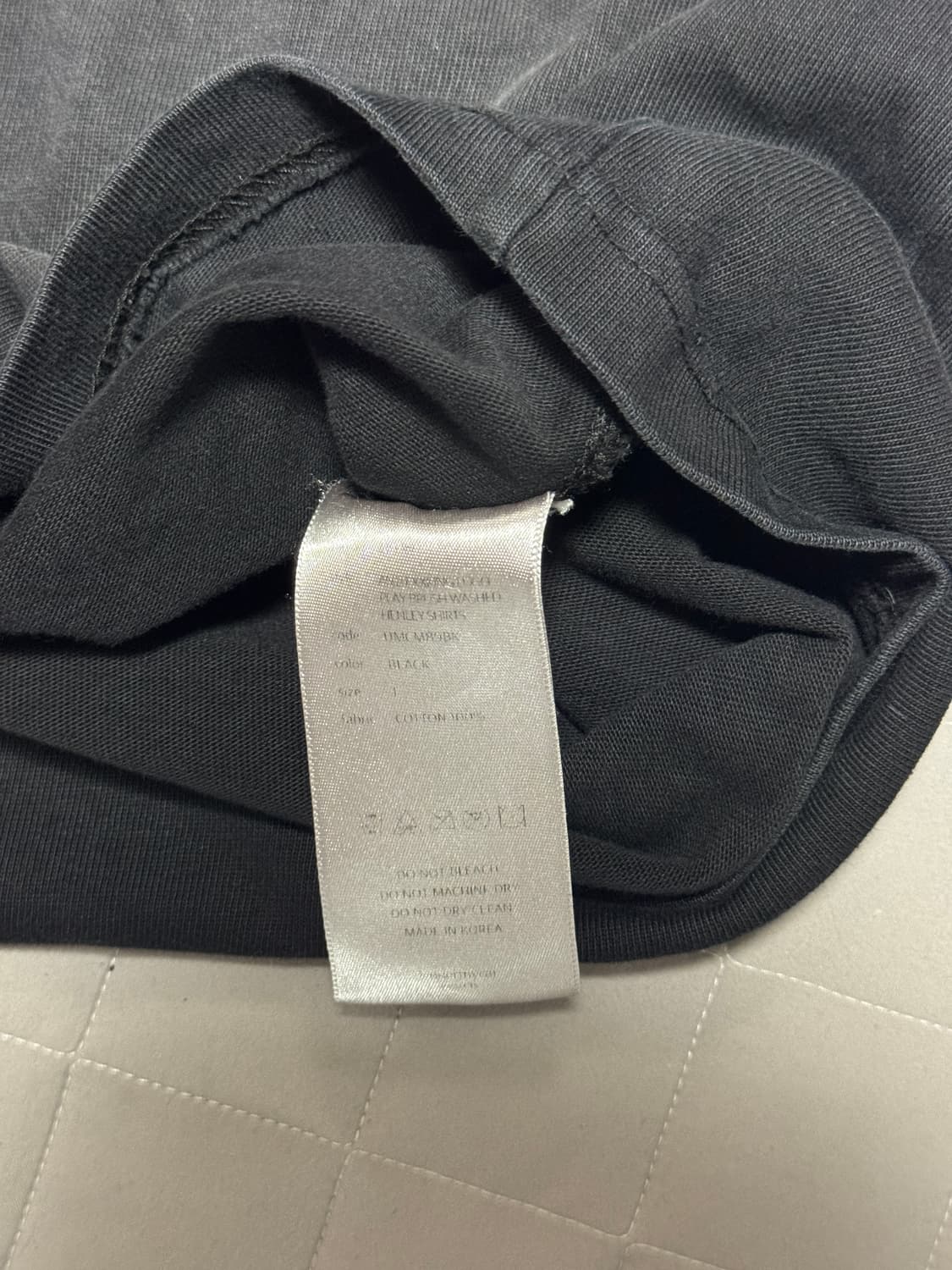 언더마이카 헨리넥 블랙 상품이미지2