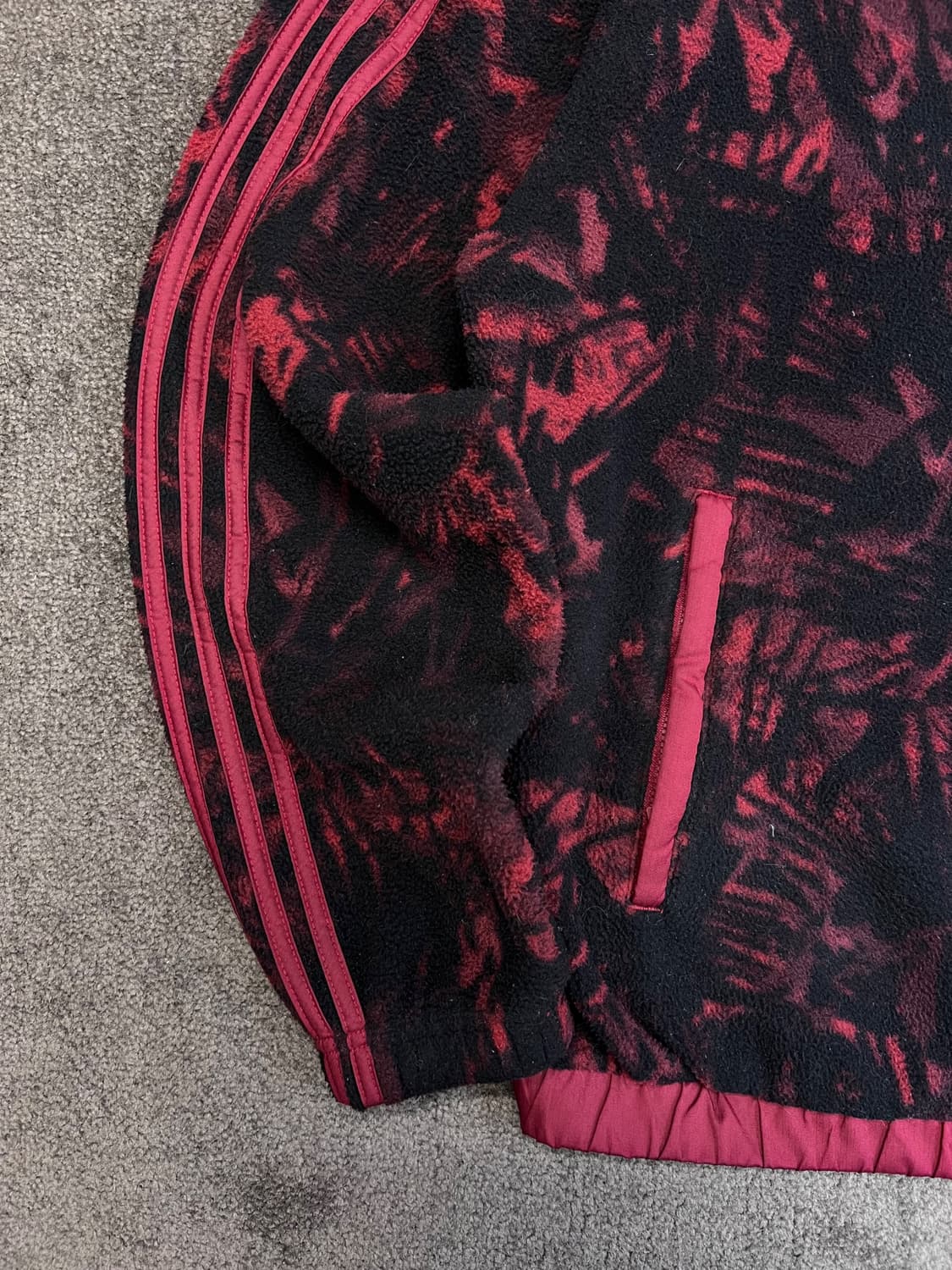 아디다스 플리스 집업 자켓 상품이미지3