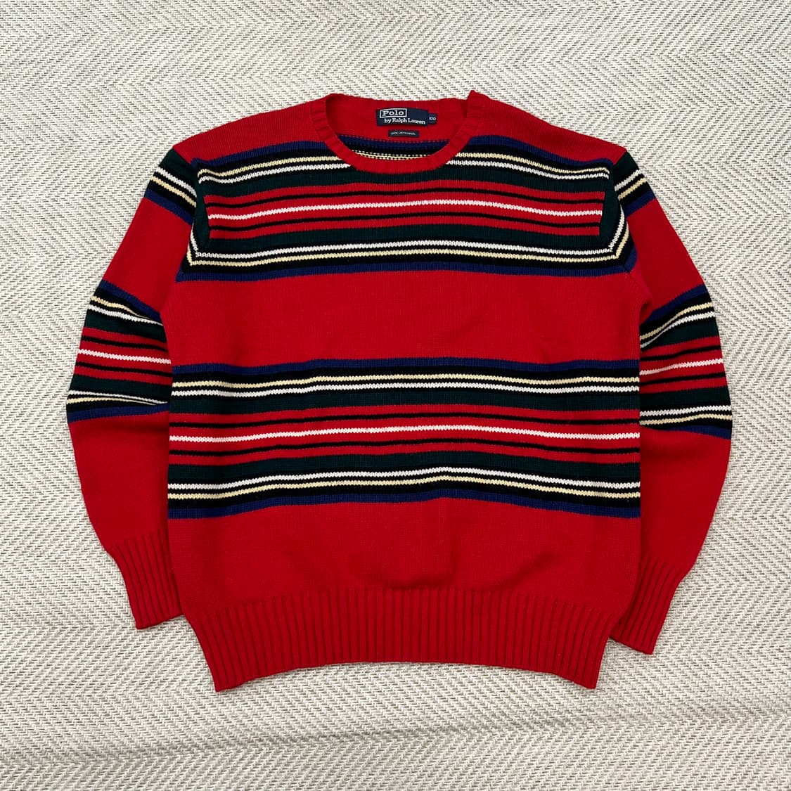폴로랄프로렌 스트라이프 램스울 니트 r3359 상품이미지1