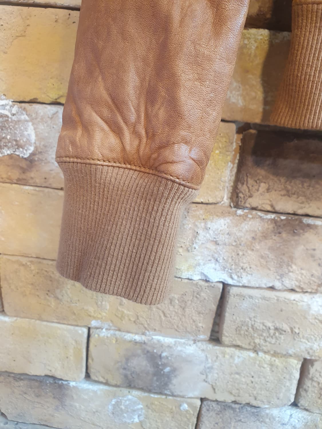 Jane Birkar브라운 가죽 자켓 상품이미지5