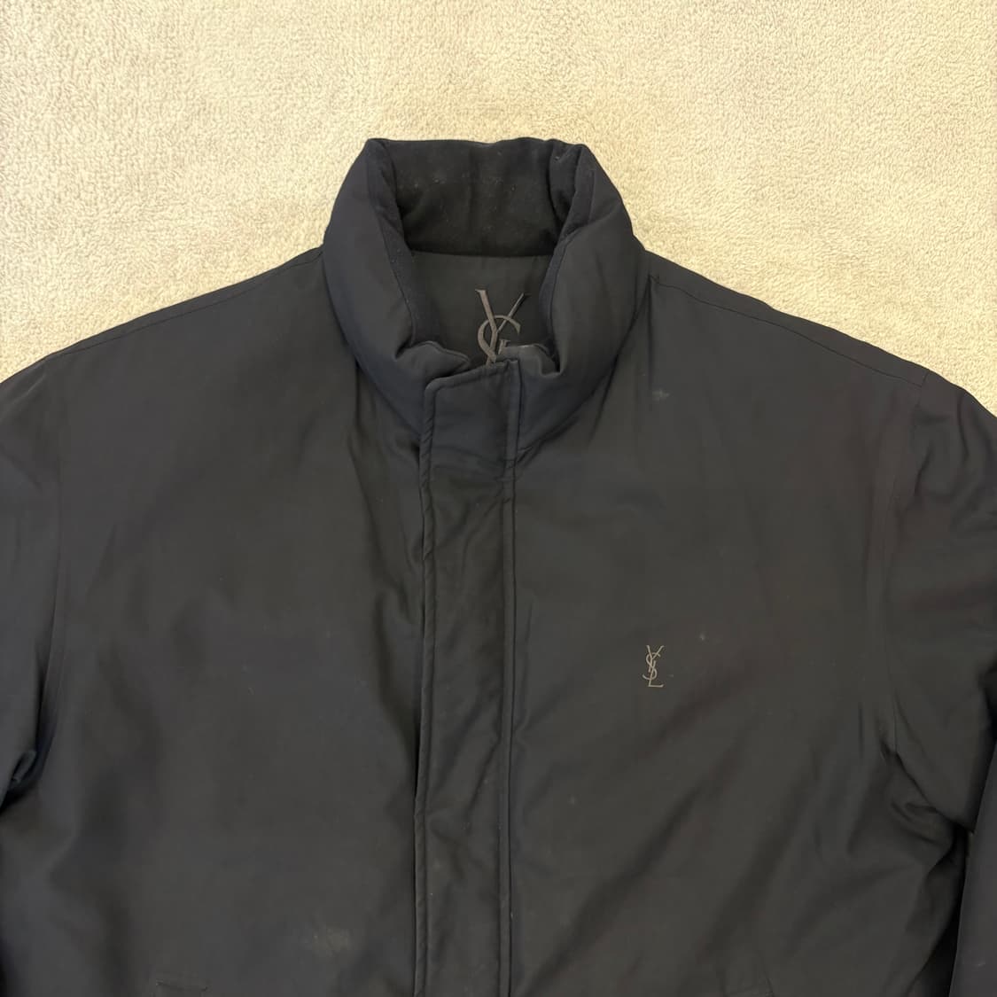 생로랑 블랙 다운 점퍼 패딩 상품이미지3