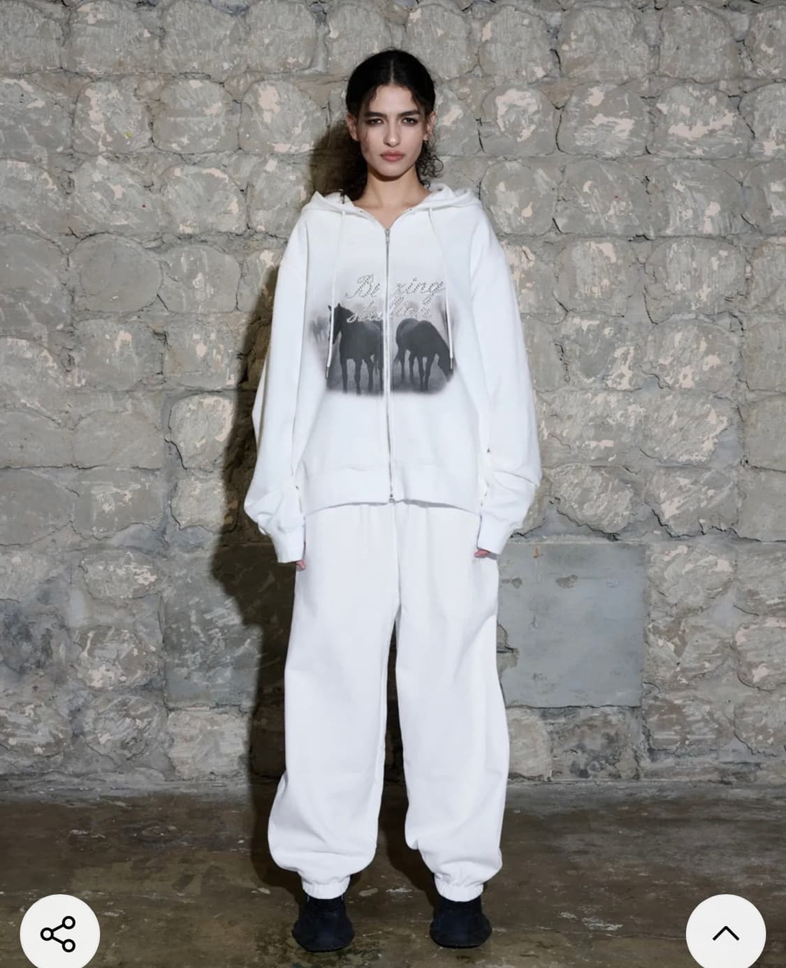 오도어) Molly Wide Jogger WH 2 상품이미지2