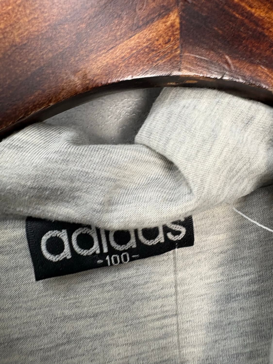 아디다스 올드스쿨 빅로고 블랙 우븐 후디아노락 자켓 A3368 상품이미지6