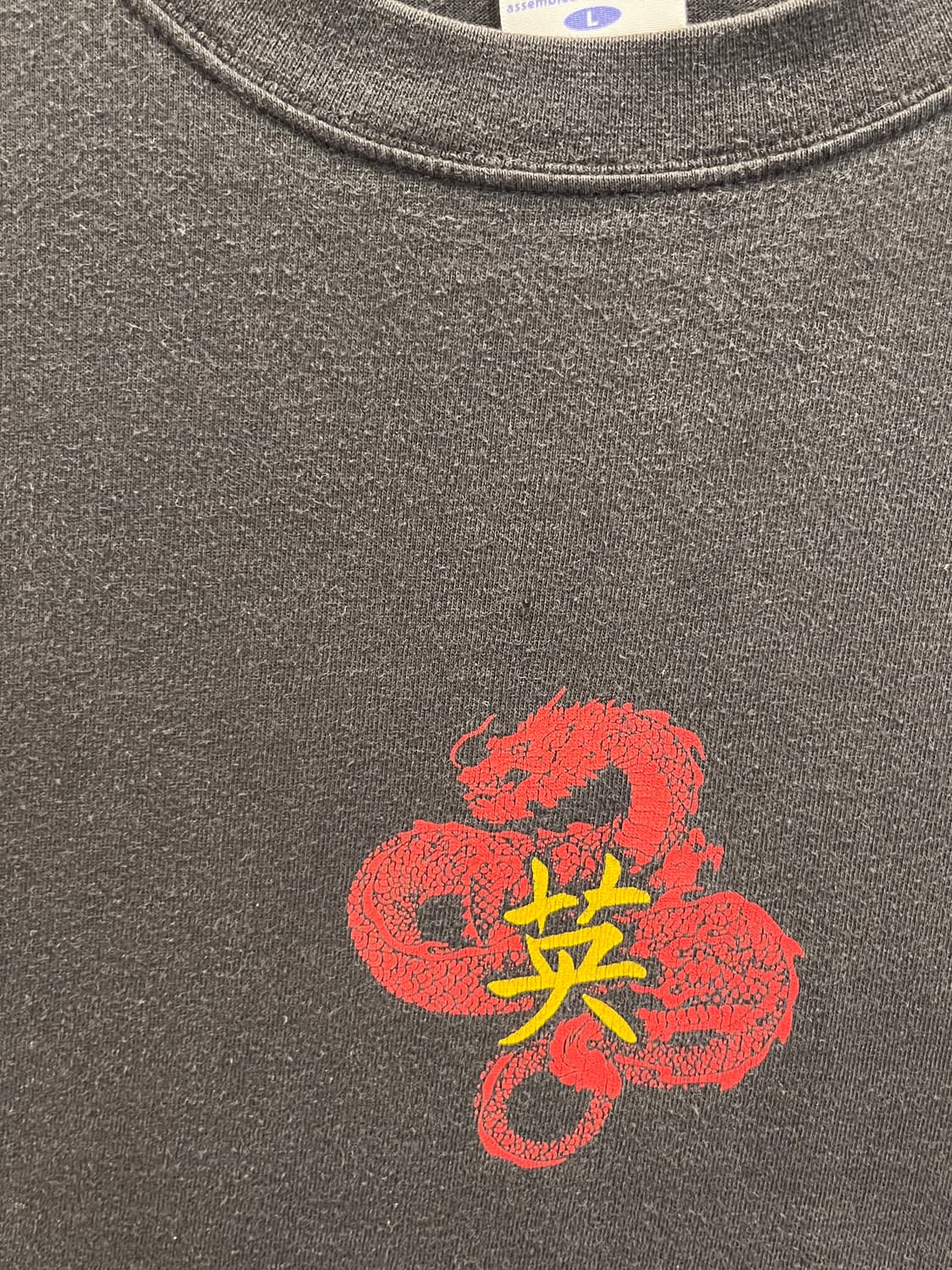 Crazy Shirts 빈티지 드래곤 프린팅 반팔 티셔츠 상품이미지8