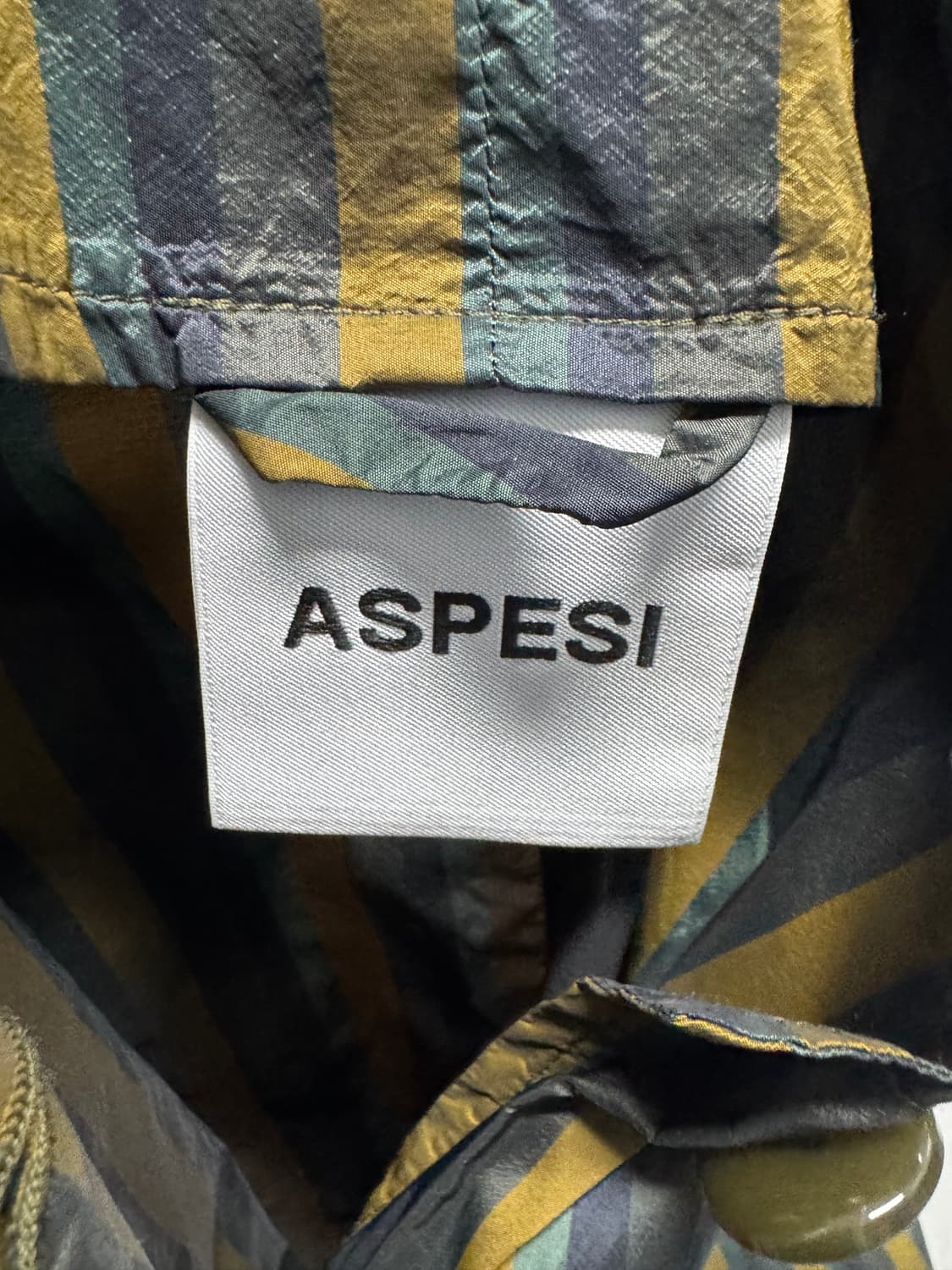 아스페시 스트라이프 롱 셔츠 상품이미지3