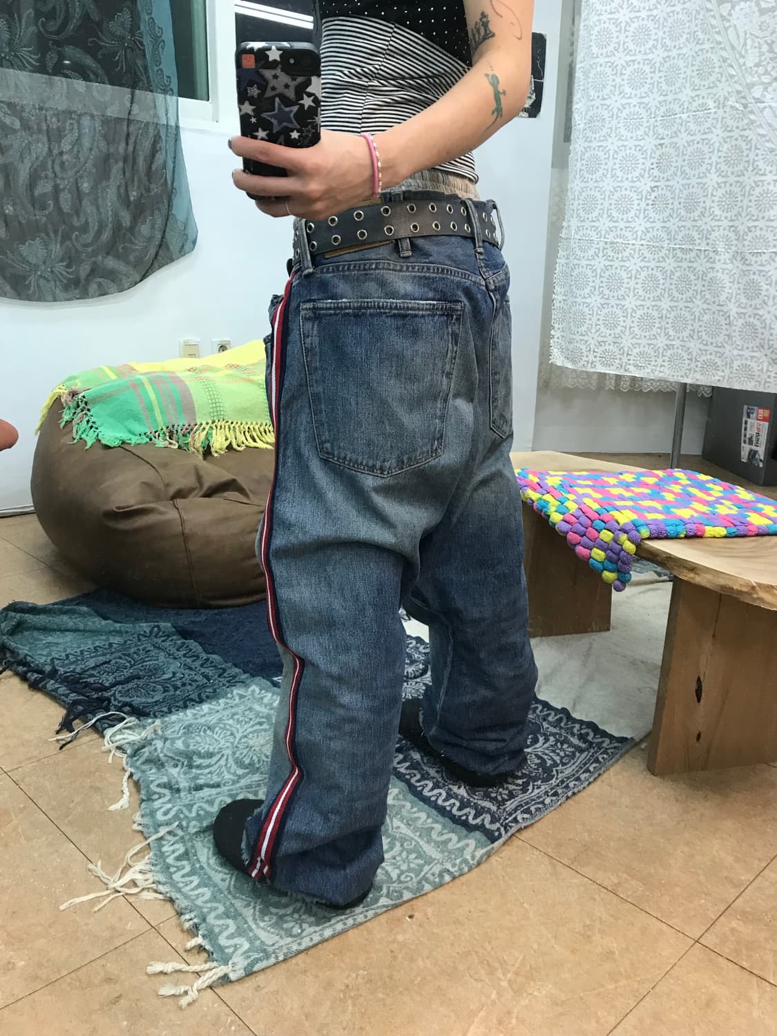 폴로 랄프로렌 빈티지 사이드라인 데님팬츠  상품이미지2