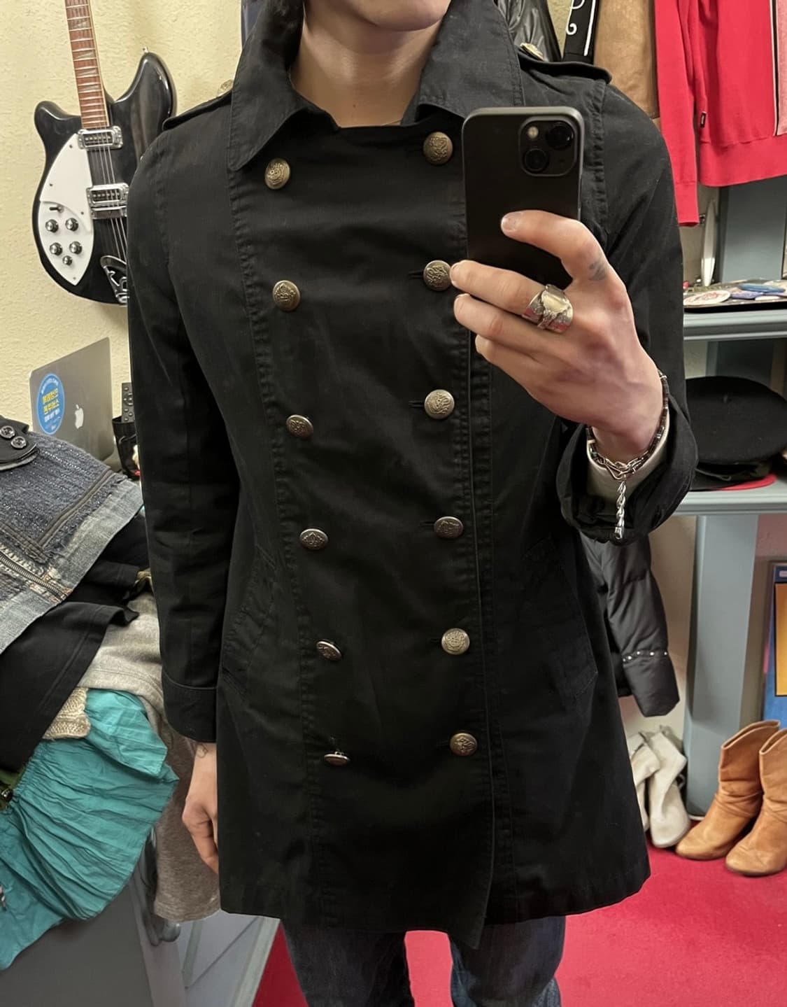 Y2K 나폴레옹 코트 상품이미지5