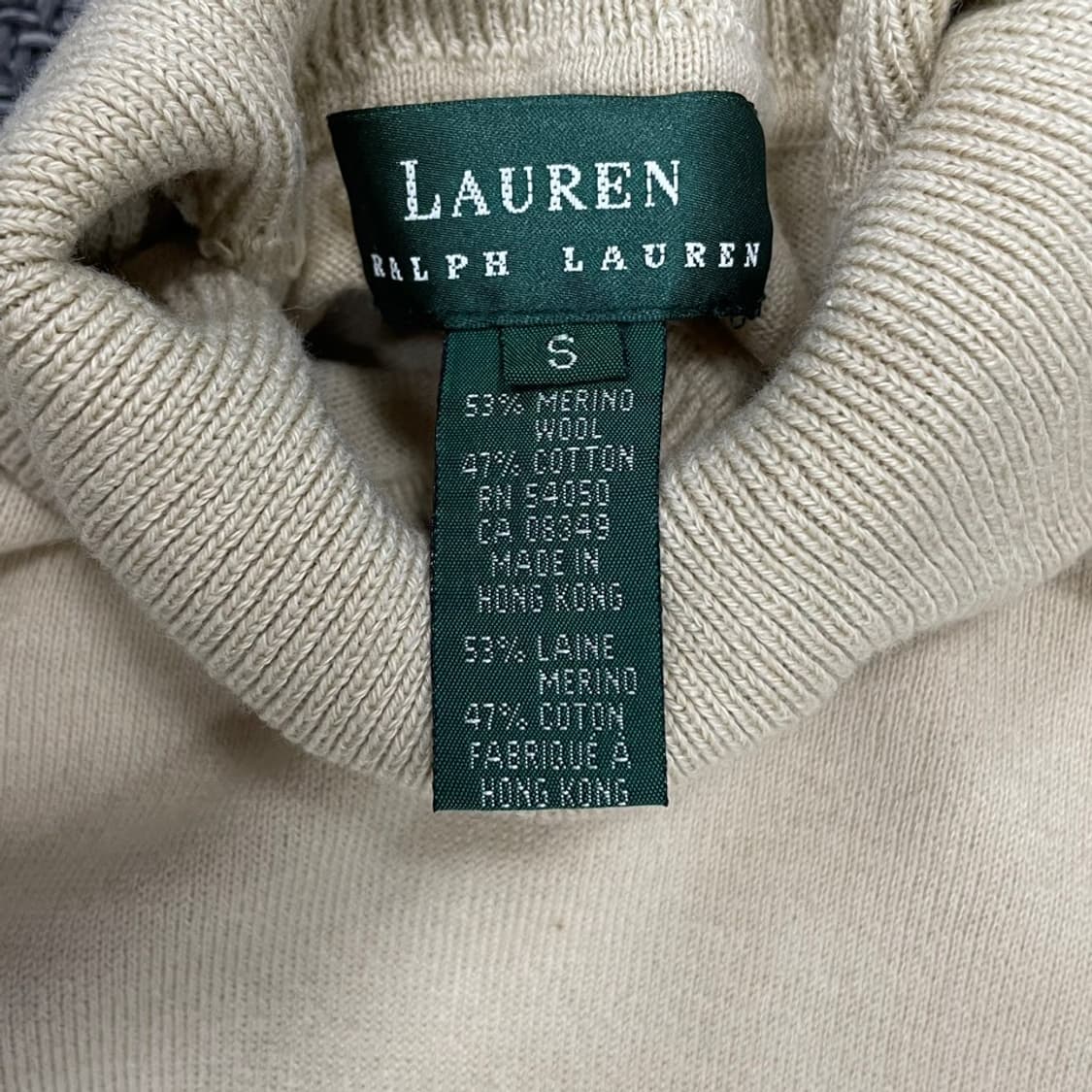  로렌랄프로렌 터틀넥 니트 v0021  상품이미지5