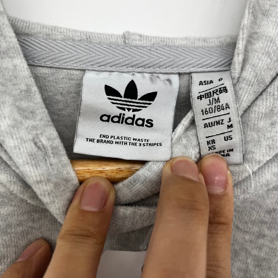 아디다스  크롭긴팔티 여XS 상품이미지2