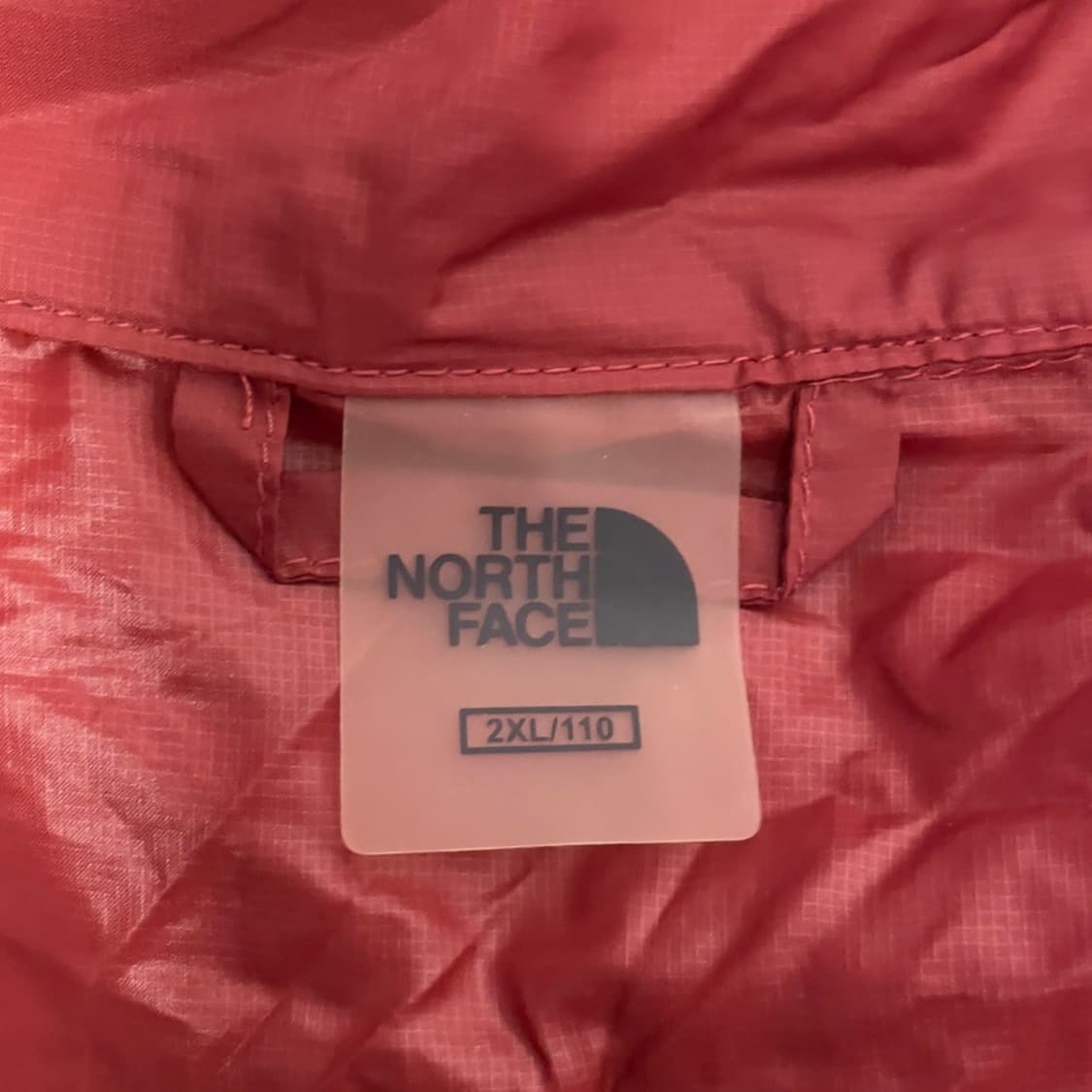 노스페이스 레드 경량 바람막이 자켓   상품이미지5