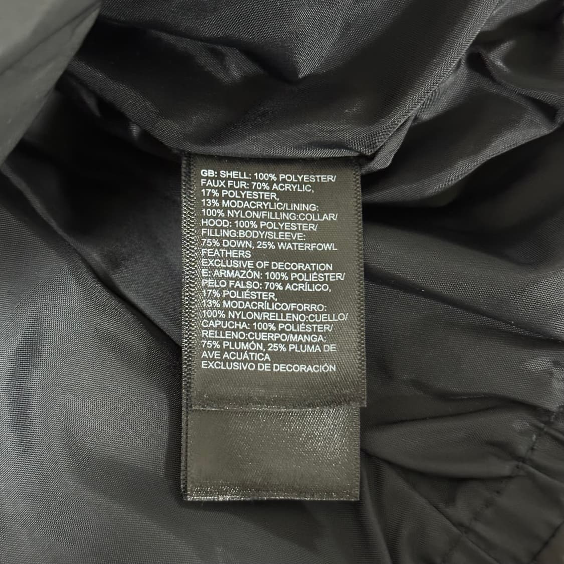 노스페이스 오리털 패딩 자켓 여성용 상품이미지8