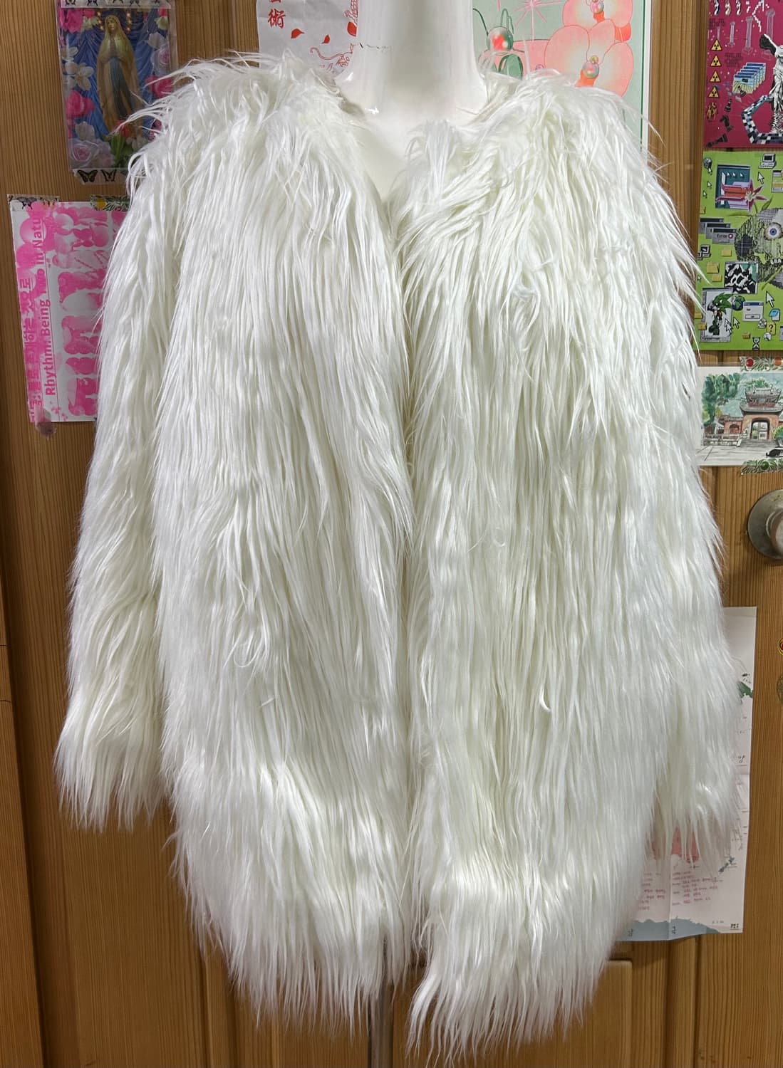 화이트 퍼코트💫💫 상품이미지1