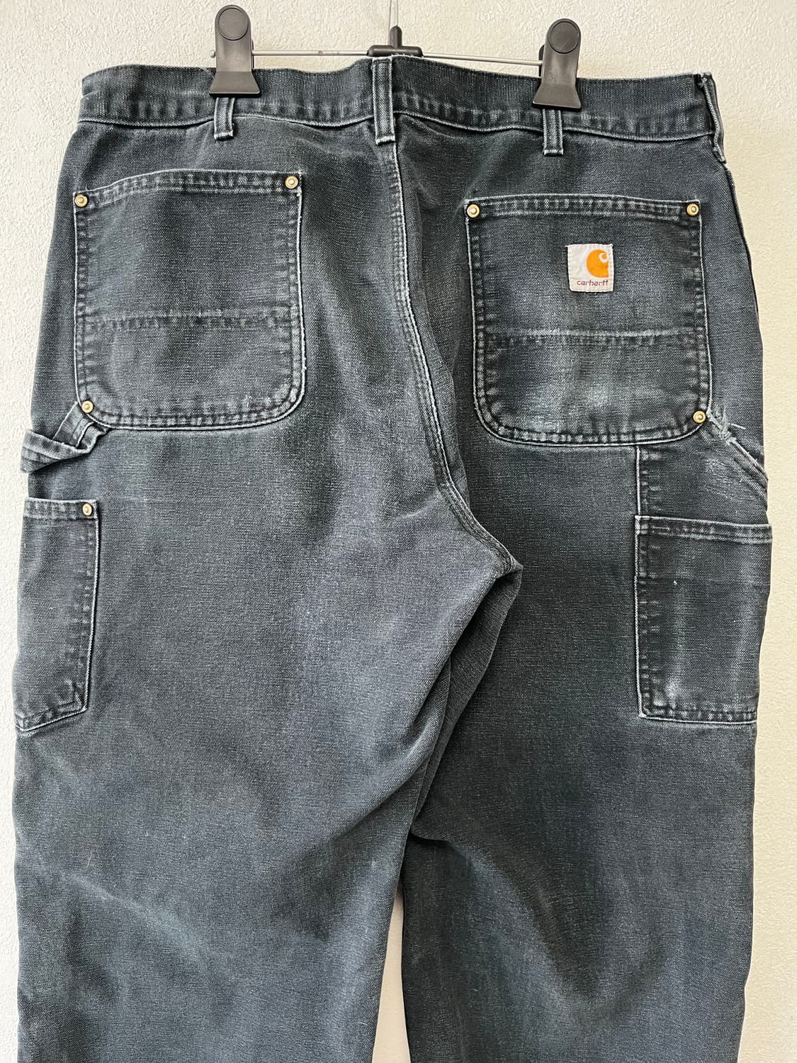 Carhartt B01 BLK 칼하트 빈티지 더블니 팬츠 상품이미지5