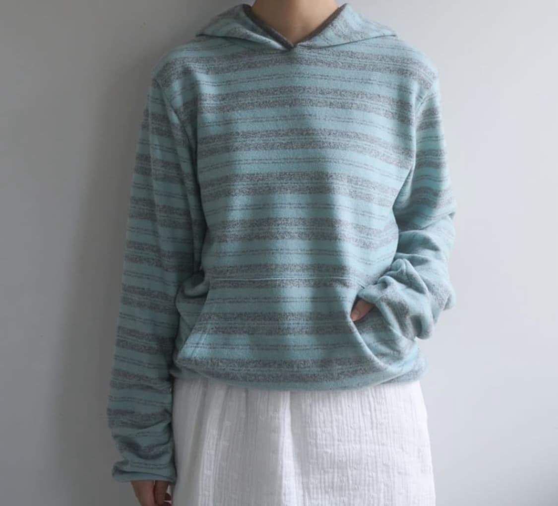 페스토 스트라이프 후드 탑 상품이미지3